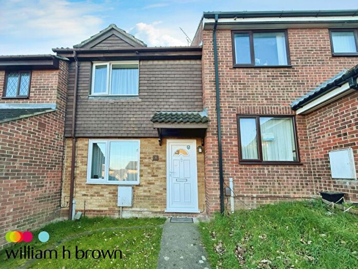 2 Bedroom Terraced House To Rent In Honeysuckle Gardens, Ipswich, IP2