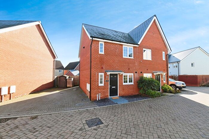 2 Bedroom Semi-detached House For Sale In Turner Gardens, Witham, Essex, CM8