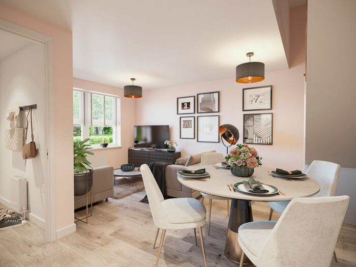 2 Bedroom End Of Terrace House For Sale In "Amber" At Cumeragh Lane, Whittingham, Preston, PR3