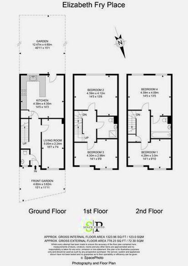 4 Bedroom Terraced House To Rent In Elizabeth Fry Place, Woolwich, SE18