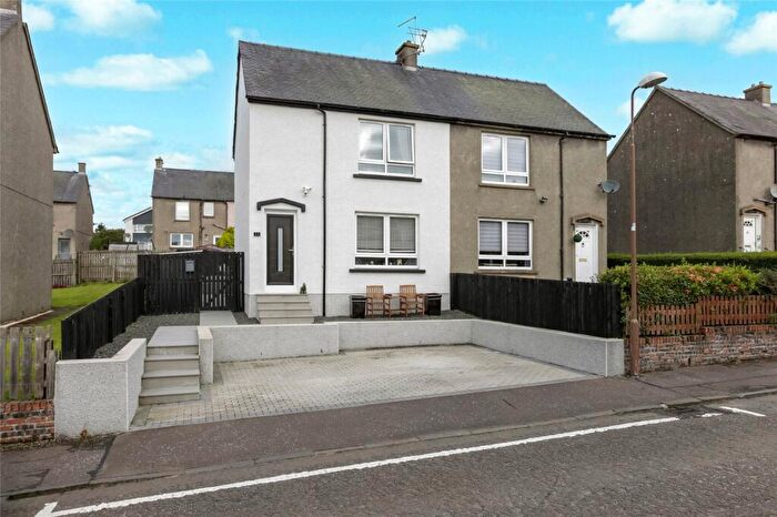 2 Bedroom Semi Detached House For Sale In Lanrigg Avenue, Fauldhouse, Bathgate, West Lothian, EH47