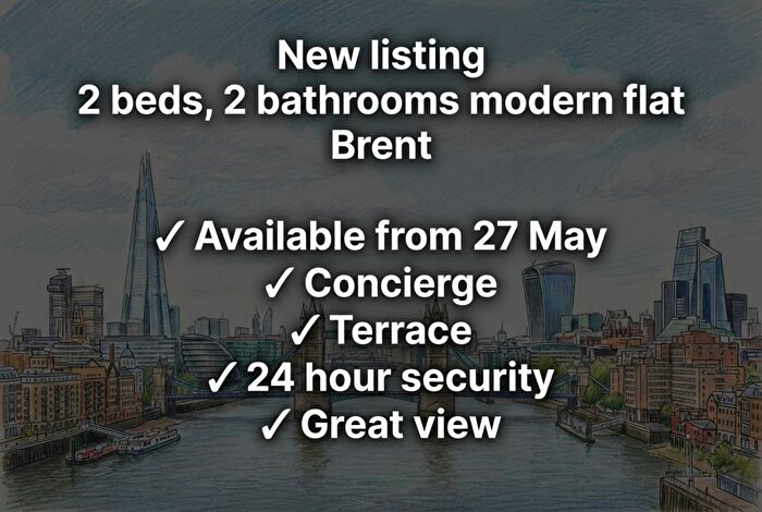 2 Bedroom Flat To Rent In Brook Avenue, Wembley, HA9