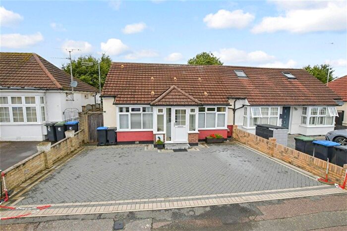 3 Bedroom Semi-detached Bungalow For Sale In Bassett Gardens, North Weald, Epping, Essex, CM16