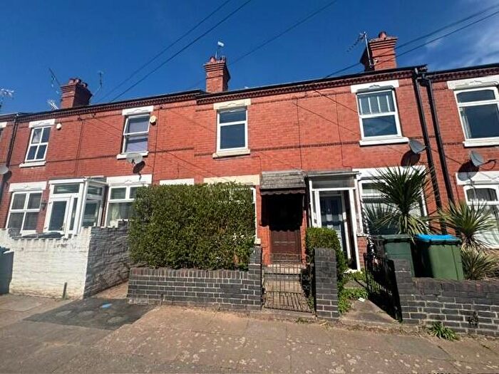 2 Bedroom Terraced House To Rent In Broomfield Road, Coventry, CV5