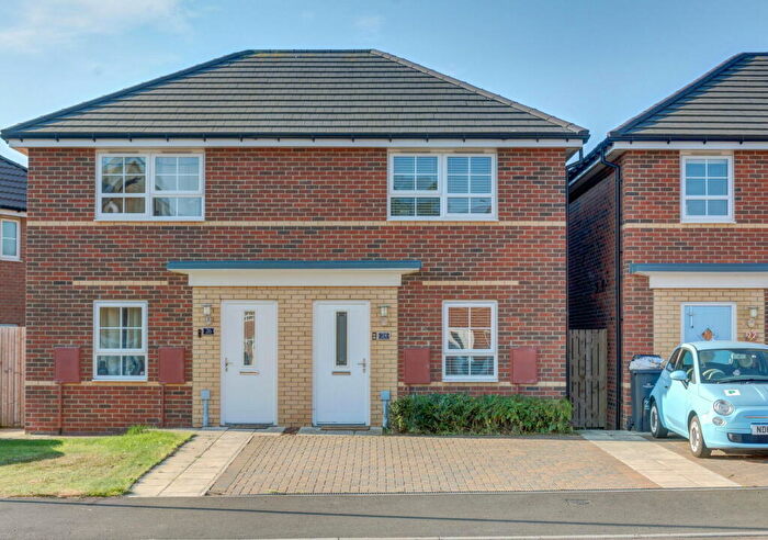 2 Bedroom Semi Detached House For Sale In Sleekburn, Morpeth, NE61