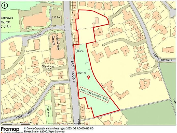 Land For Sale In Land At Back Clough, Northowram, Halifax, HX3