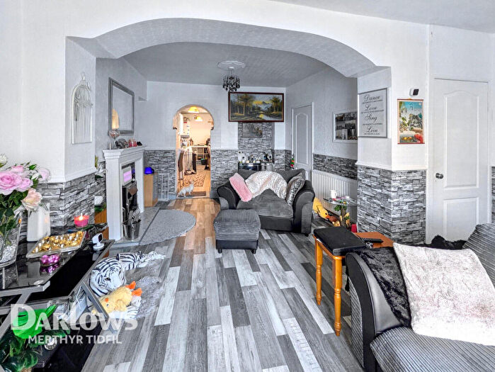 3 Bedroom Terraced House For Sale In Morlais Street, Pentrebach, Merthyr Tydfil, CF48