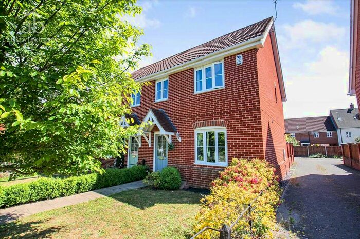 3 Bedroom Semi-Detached House To Rent In Brownsea Court, Ropes Drive, Kesgrave, Ipswich IP5