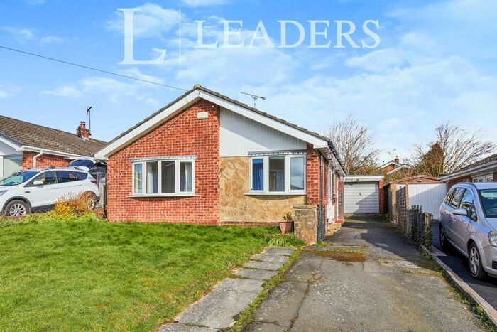 2 Bedroom Bungalow To Rent In Millersdale Close, Belper, DE56
