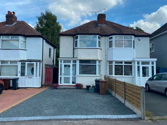 2 Bedroom Semi-Detached House To Rent In Summerfield Road, Olton, Solihull, B92