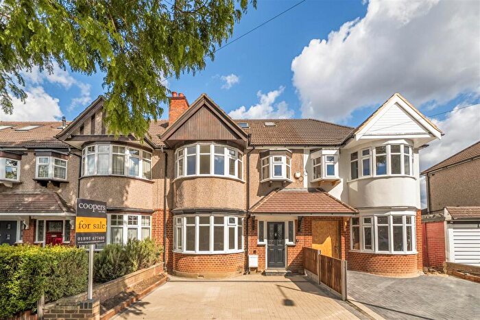 4 Bedroom Terraced House For Sale In Cornwall Road, Ruislip, HA4