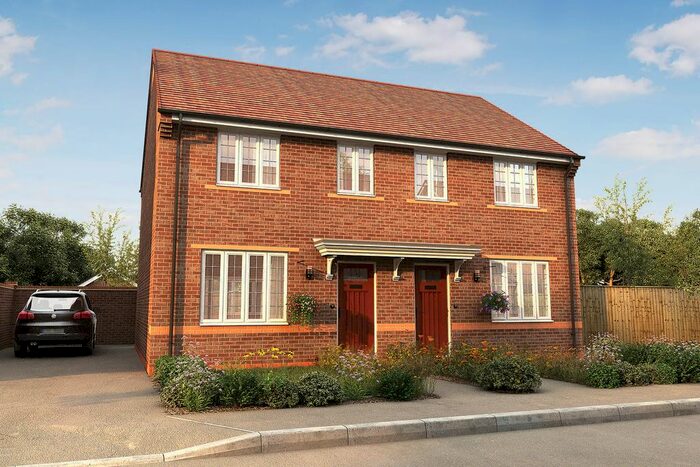 3 Bedroom Semi-Detached House For Sale In "The Grovier" At Jubilee Avenue, Walton, Felixstowe, IP11