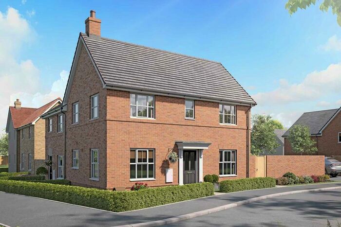 3 Bedroom Semi Detached House For Sale In "The Easedale - Plot " At Northfield View, Brooke Way, Stowmarket, IP14