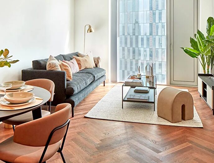 1 Bedroom Apartment To Rent In The Residences Deansgate Square, Manchester, Greater Manchester, M15