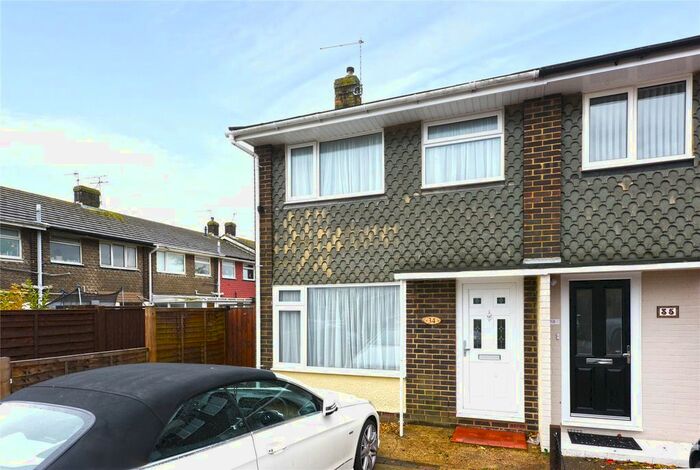 2 Bedroom End Of Terrace House To Rent In Garden Close, Sompting, West Sussex, BN15