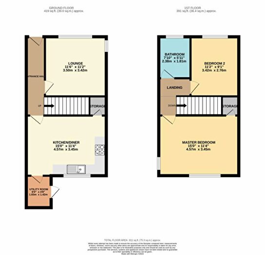 2 Bedroom End Of Terrace House For Sale In Cooke Street, Hazel Grove, Stockport, SK7