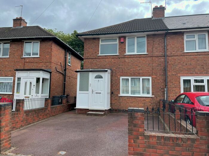 2 Bedroom End Of Terrace House To Rent In Wetherfield Road, Birmingham, West Midlands, B11