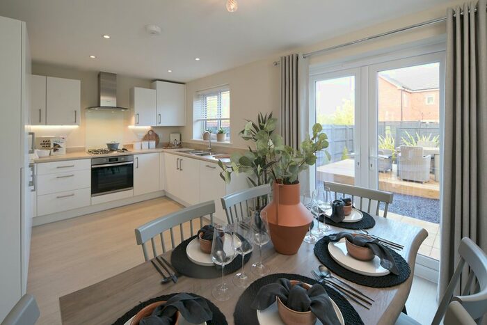 3 Bedroom Terraced House For Sale In "The Hazel" At Peacock Drive, Sawtry, Huntingdon, PE28