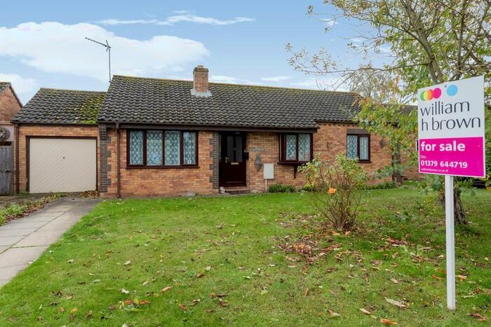 3 Bedroom Detached Bungalow For Sale In Priory Road, Fressingfield, Eye, IP21