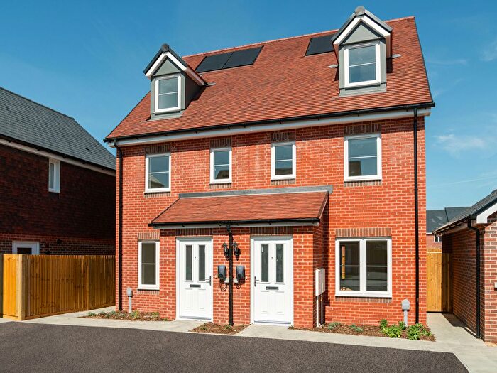3 Bedroom Semi-Detached House For Sale In "The Saunton" At Reed Close, Swanmore, Southampton, SO32