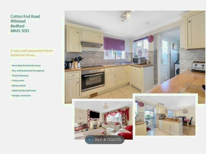 3 Bedroom Semi-Detached House To Rent In Cotton End Road, Wilstead, Bedford, MK45