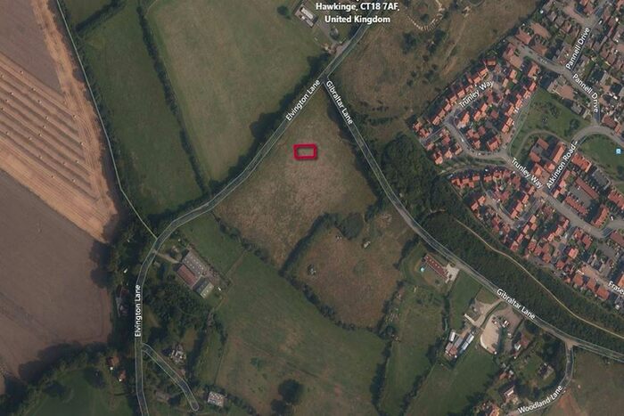 Land For Sale In 52, Churchill View, Elvington Lane, Folkestone, Kent CT187Af CT18
