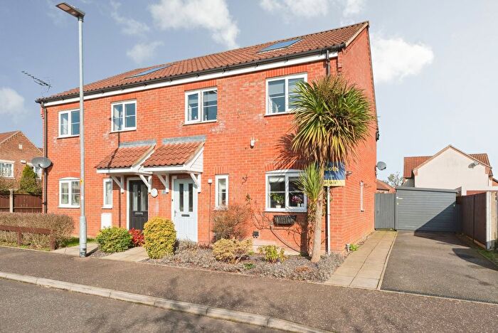 3 Bedroom Semi-Detached House For Sale In Hubbards Loke, Great Witchingham, Norwich, Norfolk, NR9