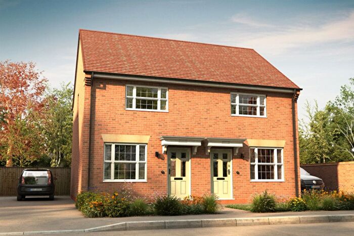 2 Bedroom Semi Detached House For Sale In "The Drake" At Bromyard Road, Ledbury, HR8