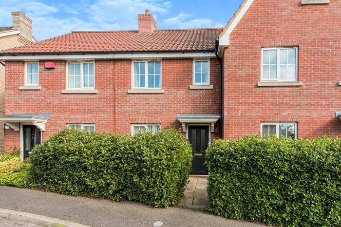 2 Bedroom Terraced House To Rent In Elmcroft Close, Beck Row, Bury St. Edmunds, IP28