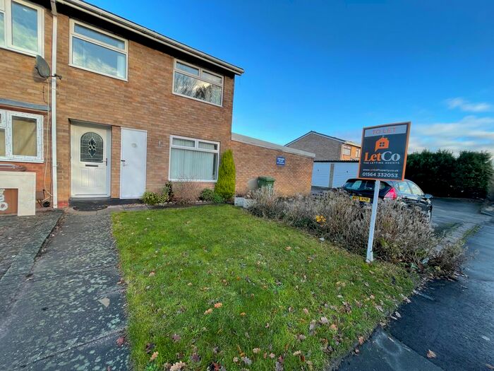 3 Bedroom End Of Terrace House To Rent In Rowood Drive, Solihull, B92
