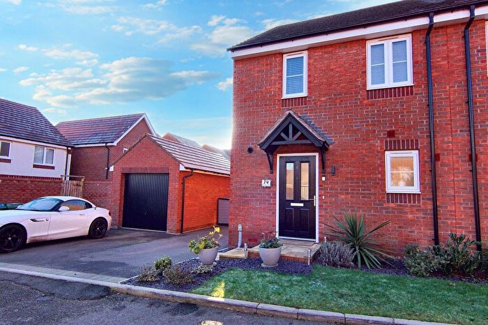 2 Bedroom Semi-Detached House For Sale In Henry Baxter Drive, Keresley, CV7