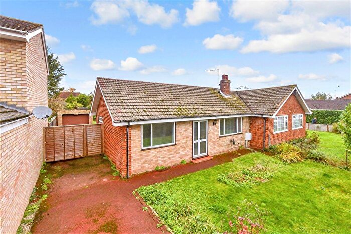 2 Bedroom Semi-Detached Bungalow For Sale In Rushford Close, Headcorn, Ashford, Kent, TN27