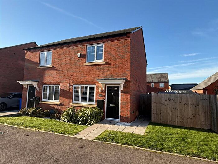 2 Bedroom Semi Detached House For Sale In Harrier Way, Branston, Burton-On-Trent, DE14