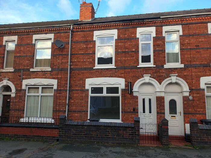3 Bedroom Terraced House To Rent In Elizabeth Street, Crewe, Cheshire CW1