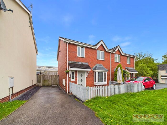 2 Bedroom Semi-Detached House For Sale In Glan Yr Afon, Rhostyllen, Wrexham, LL14