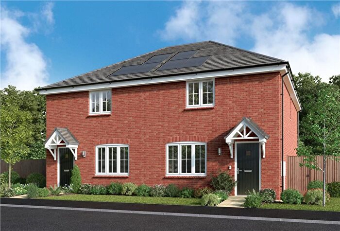 3 Bedroom Semi Detached House For Sale In "Lockton" At Bretforton Road, Badsey, Evesham, WR11