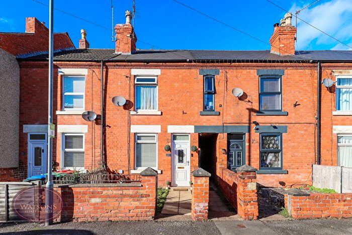 2 Bedroom Terraced House For Sale In Linby Avenue, Hucknall, Nottingham, NG15