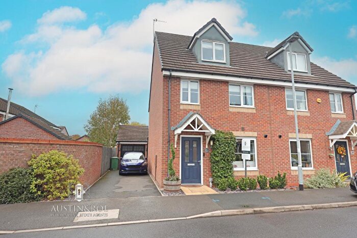 4 Bedroom Semi Detached House For Sale In Blundell Drive, Stone, Staffordshire, ST15