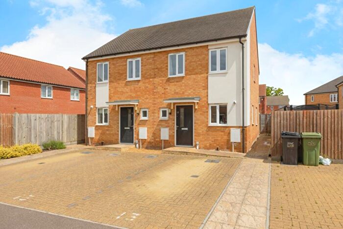 2 Bedroom Semi-Detached House For Sale In Enfield Row, Wymondham, Norfolk, NR18
