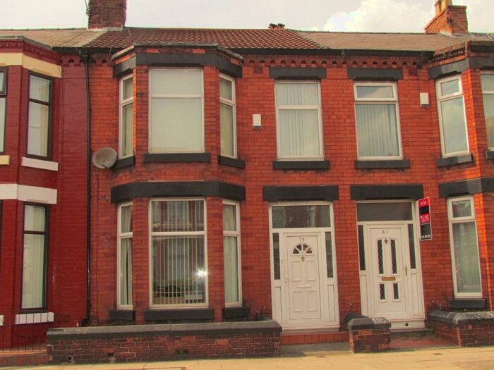 3 Bedroom Terraced House To Rent In Gainsborough Road, Wavertree, Liverpool, L15