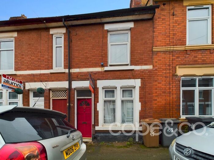 2 Bedroom Terraced House To Rent In Wild Street, Derby, Derbyshire, DE1