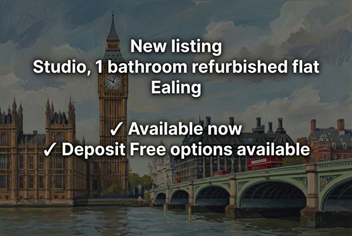 Studio To Rent In Oakfield Gardens, Greenford, UB6