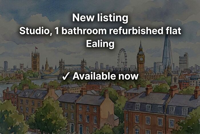 Studio To Rent In Oakfield Gardens, Greenford, UB6