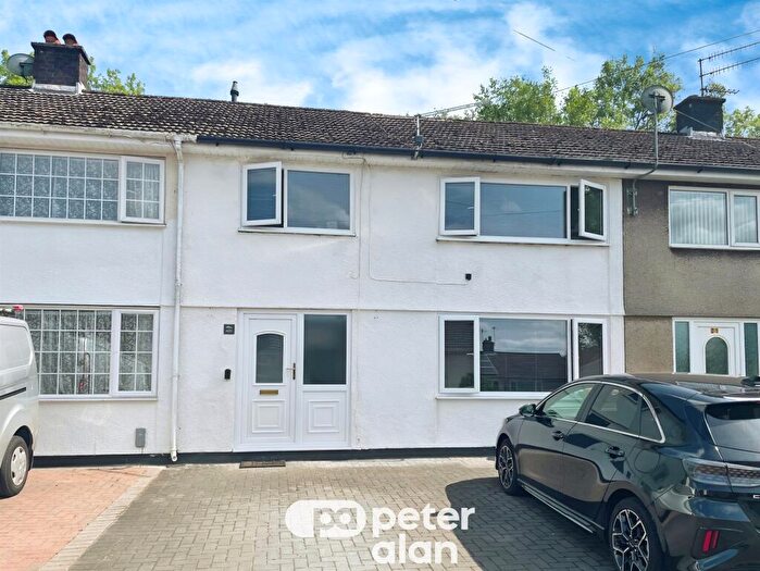 3 Bedroom Terraced House For Sale In Willow Drive, Llanmartin, Newport, NP18