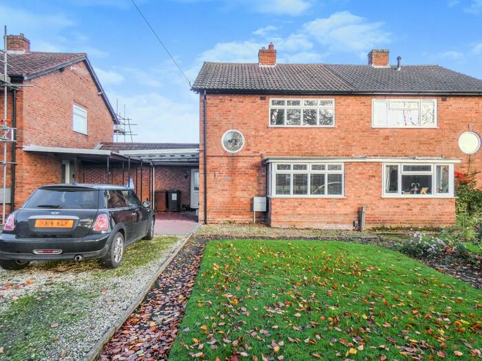 2 Bedroom Semi-Detached House For Sale In Langton Crescent, Whittington, Lichfield, Staffordshire, WS14