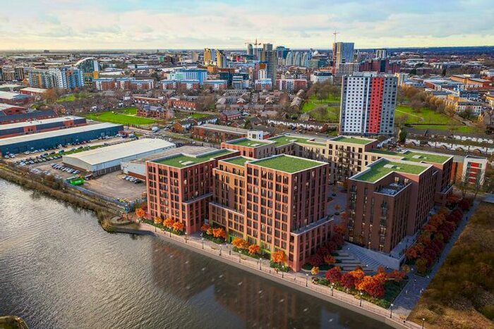 1 Bedroom Flat For Sale In New Build Manchester Apartment, Manchester, M5