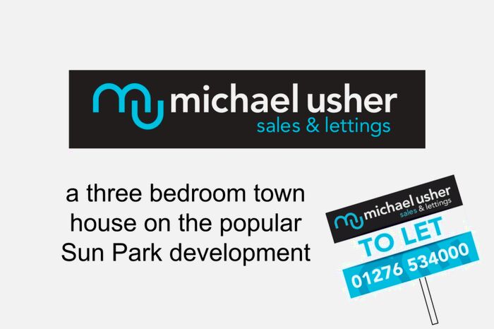 3 Bedroom Town House To Rent In Sun Park, Farnborough, Hampshire, GU14