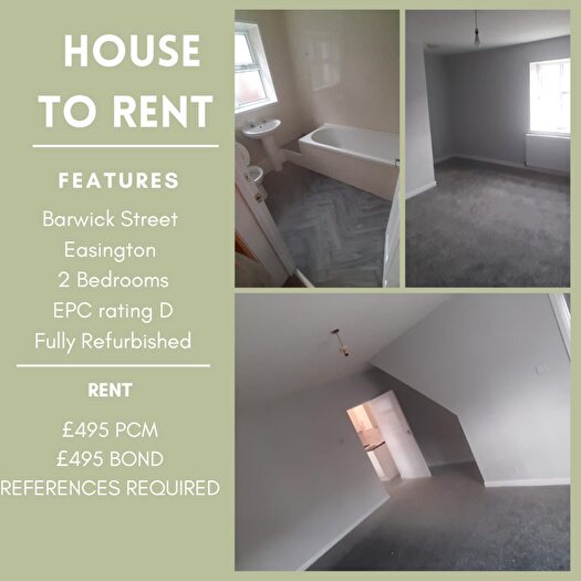 Terraced House To Rent In Barwick Street, Easington Colliery, Peterlee, SR8