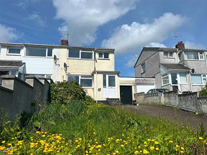 3 Bedroom Semi-Detached House For Sale In Bawden Road, Bodmin, Cornwall, PL31
