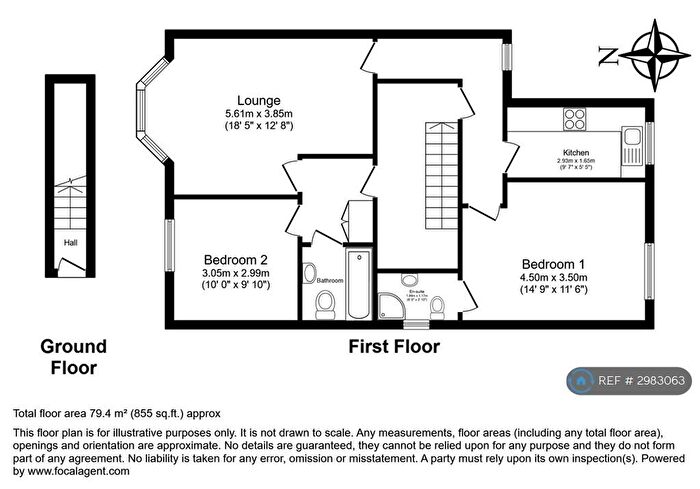 2 Bedroom Flat To Rent In Carmen Sylva Road, Llandudno, LL30